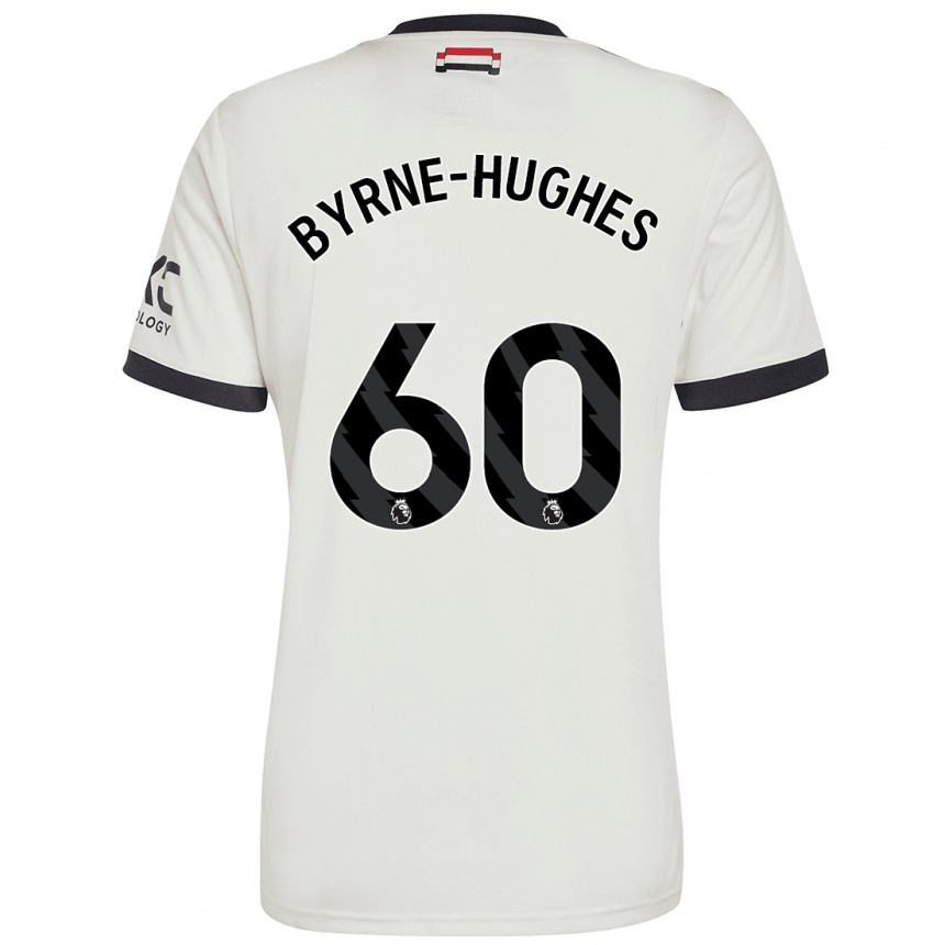 Niño Fútbol Camiseta Cameron Byrne-Hughes #60 Blanquecino Equipación Tercera 2024/25 Argentina