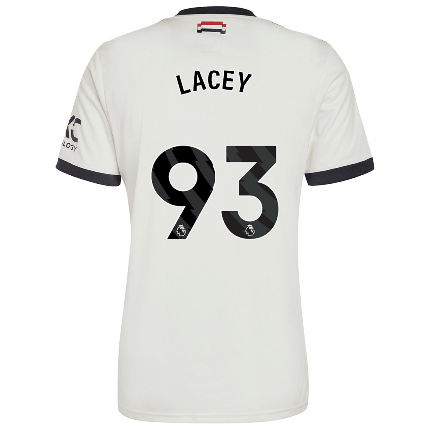 Niño Fútbol Camiseta Shea Lacey #93 Blanquecino Equipación Tercera 2024/25 Argentina