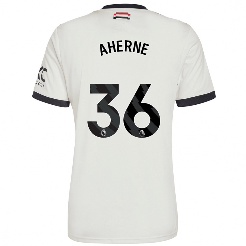 Niño Fútbol Camiseta Alyssa Aherne #36 Blanquecino Equipación Tercera 2024/25 Argentina