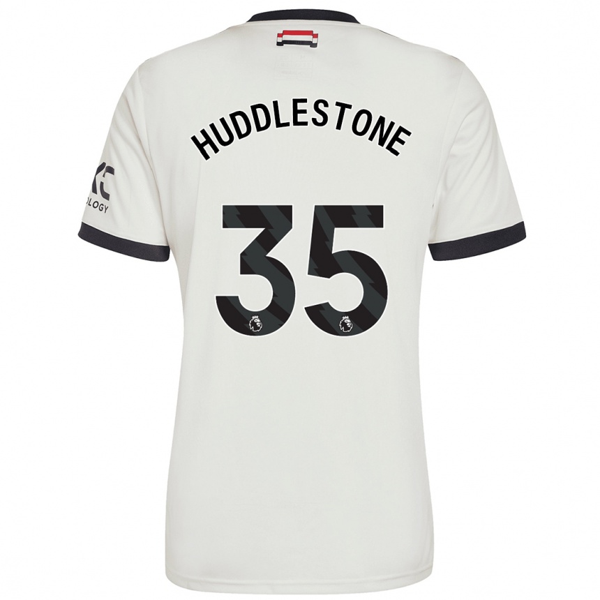 Niño Fútbol Camiseta Tom Huddlestone #35 Blanquecino Equipación Tercera 2024/25 Argentina