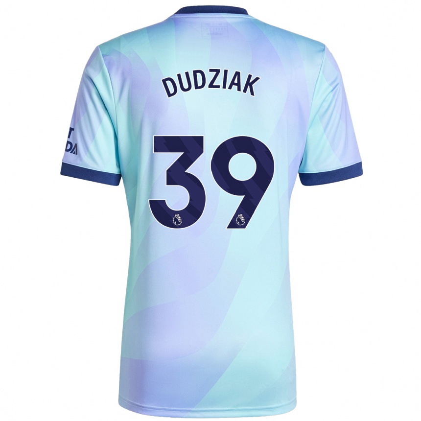 Niño Fútbol Camiseta Harrison Dudziak #39 Agua Equipación Tercera 2024/25 Argentina