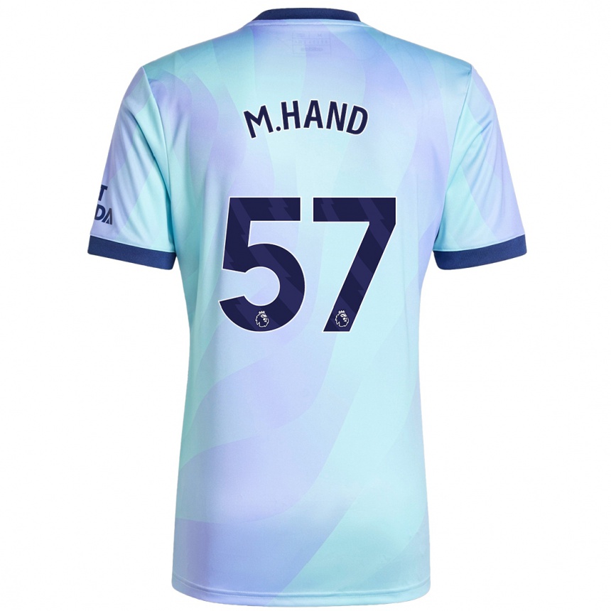 Niño Fútbol Camiseta Ismail Oulad M'hand #57 Agua Equipación Tercera 2024/25 Argentina