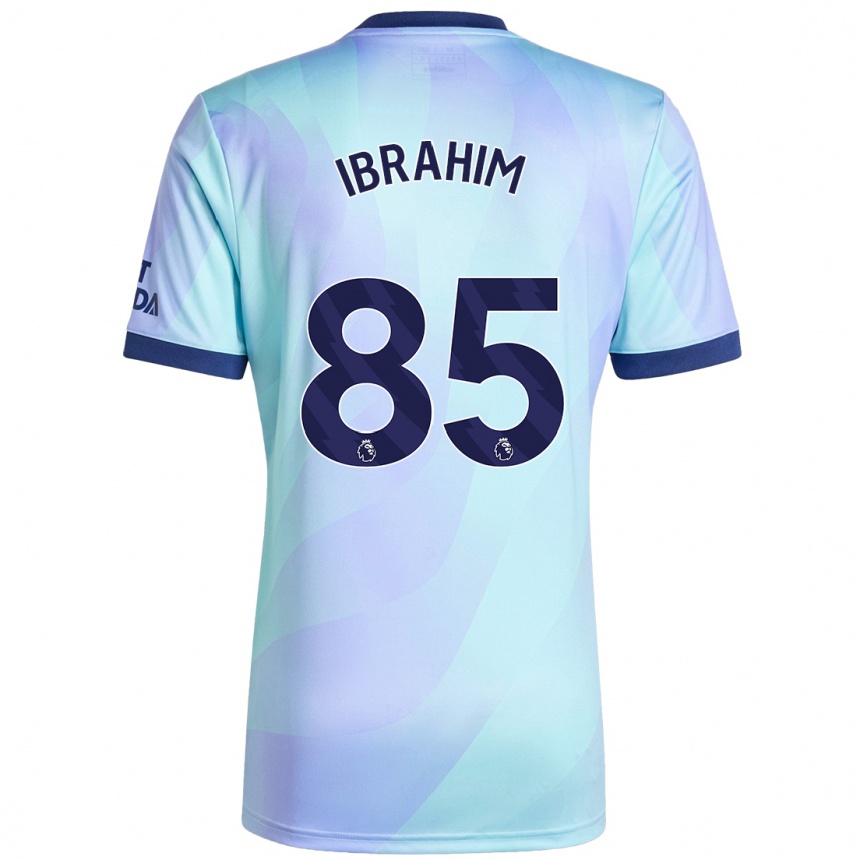 Niño Fútbol Camiseta Ife Ibrahim #85 Agua Equipación Tercera 2024/25 Argentina