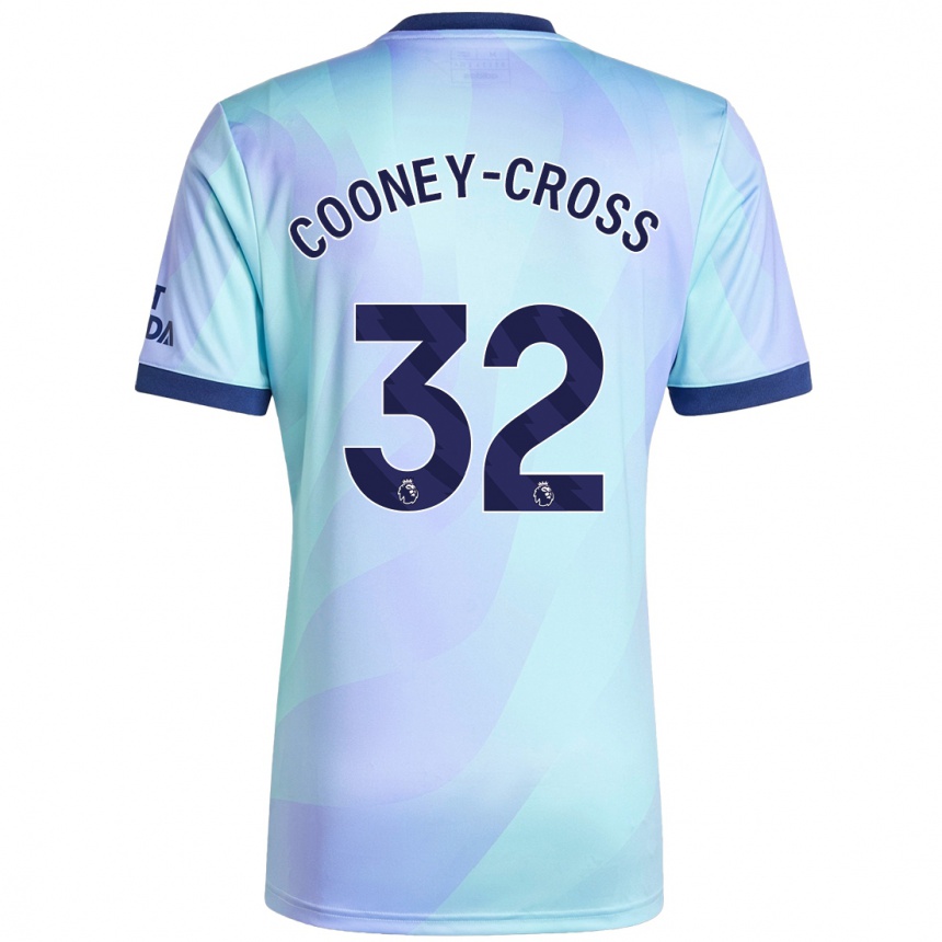 Niño Fútbol Camiseta Kyra Cooney-Cross #32 Agua Equipación Tercera 2024/25 Argentina