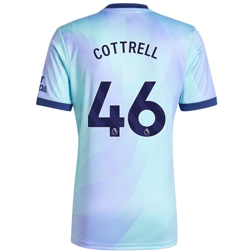 Niño Fútbol Camiseta Ben Cottrell #46 Agua Equipación Tercera 2024/25 Argentina