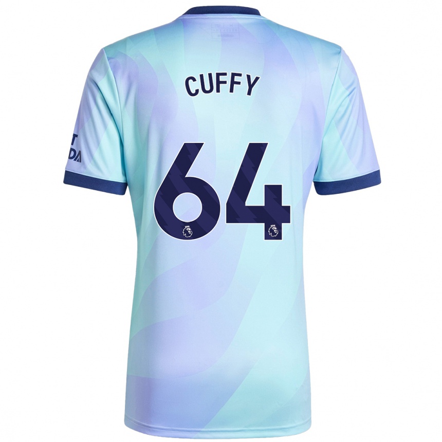 Niño Fútbol Camiseta Brooke Norton Cuffy #64 Agua Equipación Tercera 2024/25 Argentina