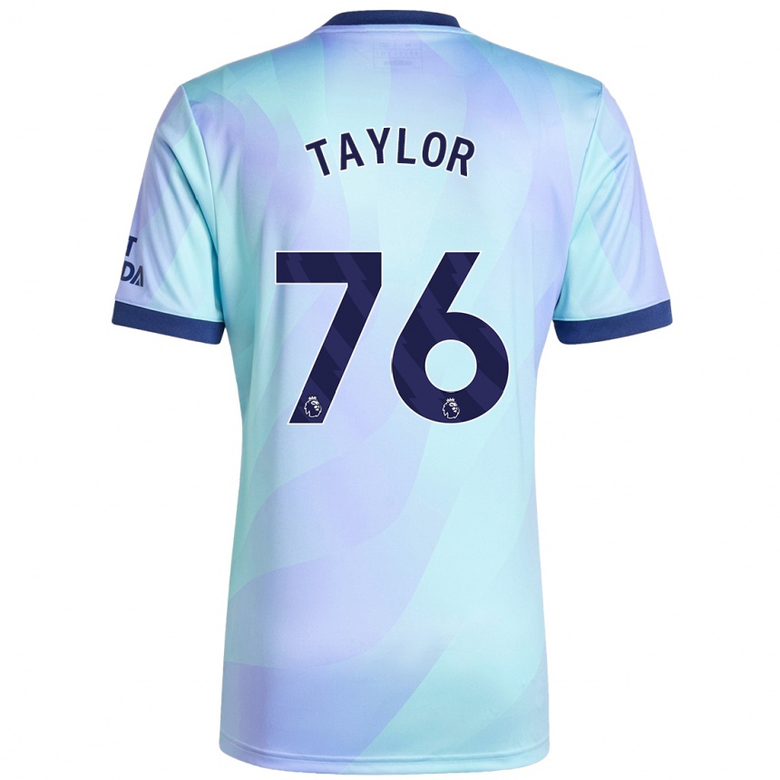 Niño Fútbol Camiseta Kido Taylor Hart #76 Agua Equipación Tercera 2024/25 Argentina