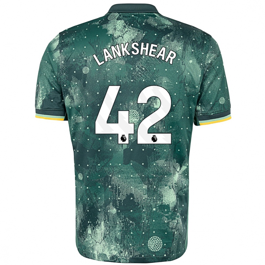 Niño Fútbol Camiseta Will Lankshear #42 Verde Menta Equipación Tercera 2024/25 Argentina