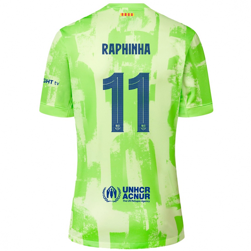 Niño Fútbol Camiseta Raphinha #11 Lima Equipación Tercera 2024/25 Argentina