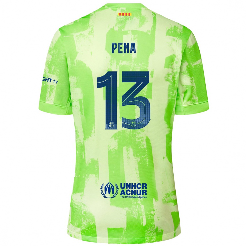 Niño Fútbol Camiseta Inaki Pena #13 Lima Equipación Tercera 2024/25 Argentina