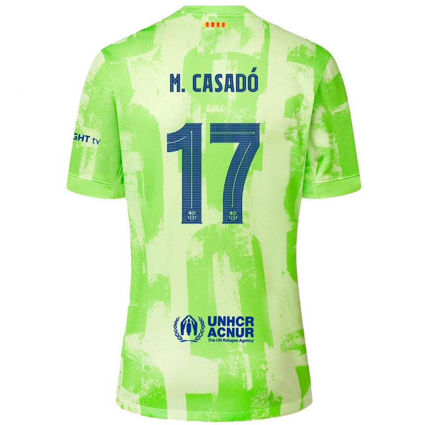 Niño Fútbol Camiseta Marc Casado #17 Lima Equipación Tercera 2024/25 Argentina