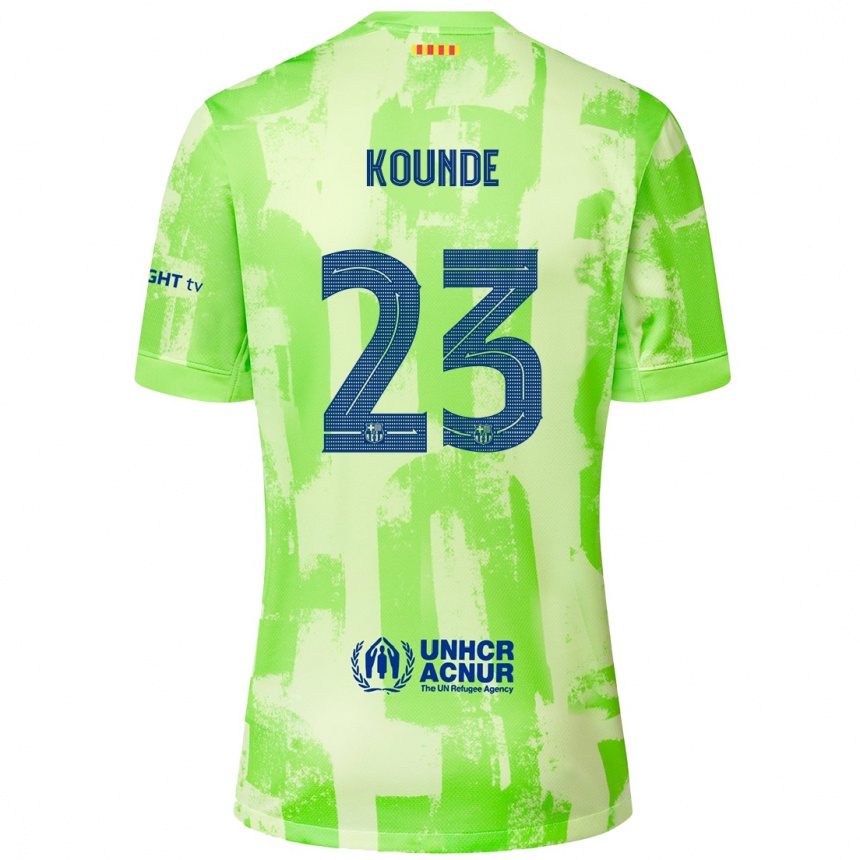 Niño Fútbol Camiseta Jules Kounde #23 Lima Equipación Tercera 2024/25 Argentina