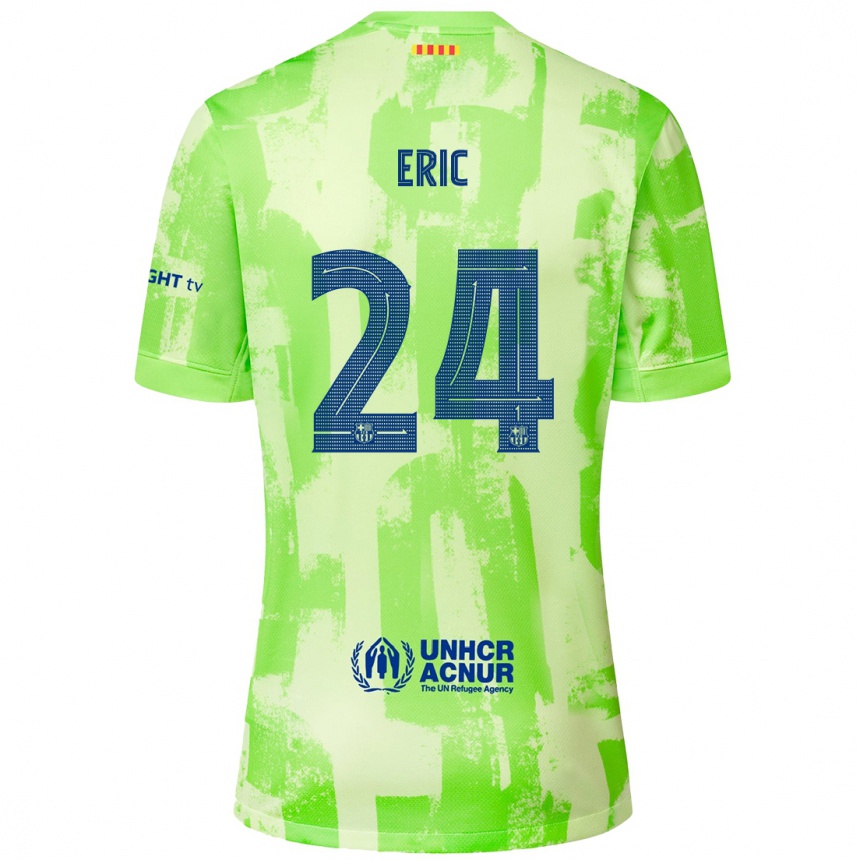 Niño Fútbol Camiseta Eric Garcia #24 Lima Equipación Tercera 2024/25 Argentina