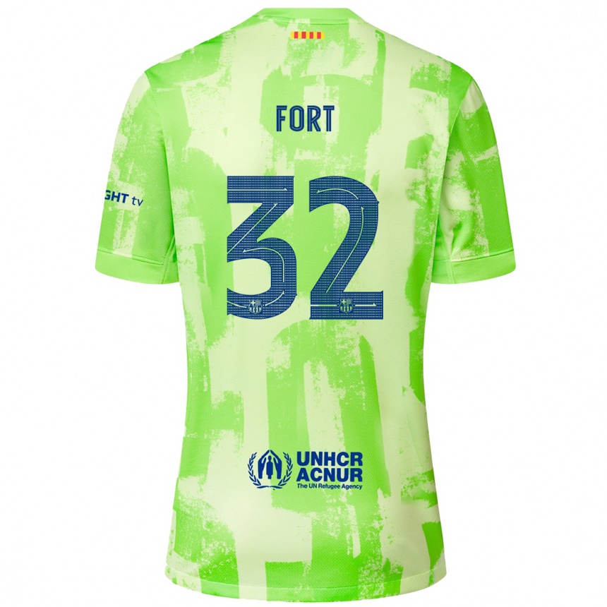 Niño Fútbol Camiseta Héctor Fort #32 Lima Equipación Tercera 2024/25 Argentina