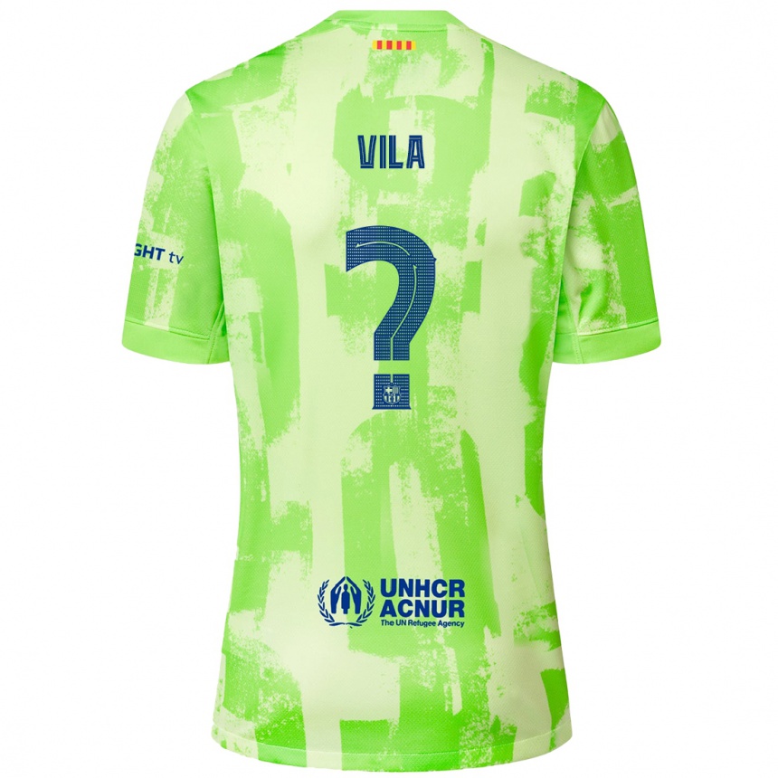 Niño Fútbol Camiseta Manu Vila #0 Lima Equipación Tercera 2024/25 Argentina