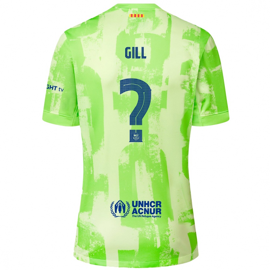 Niño Fútbol Camiseta Adrian Gill #0 Lima Equipación Tercera 2024/25 Argentina