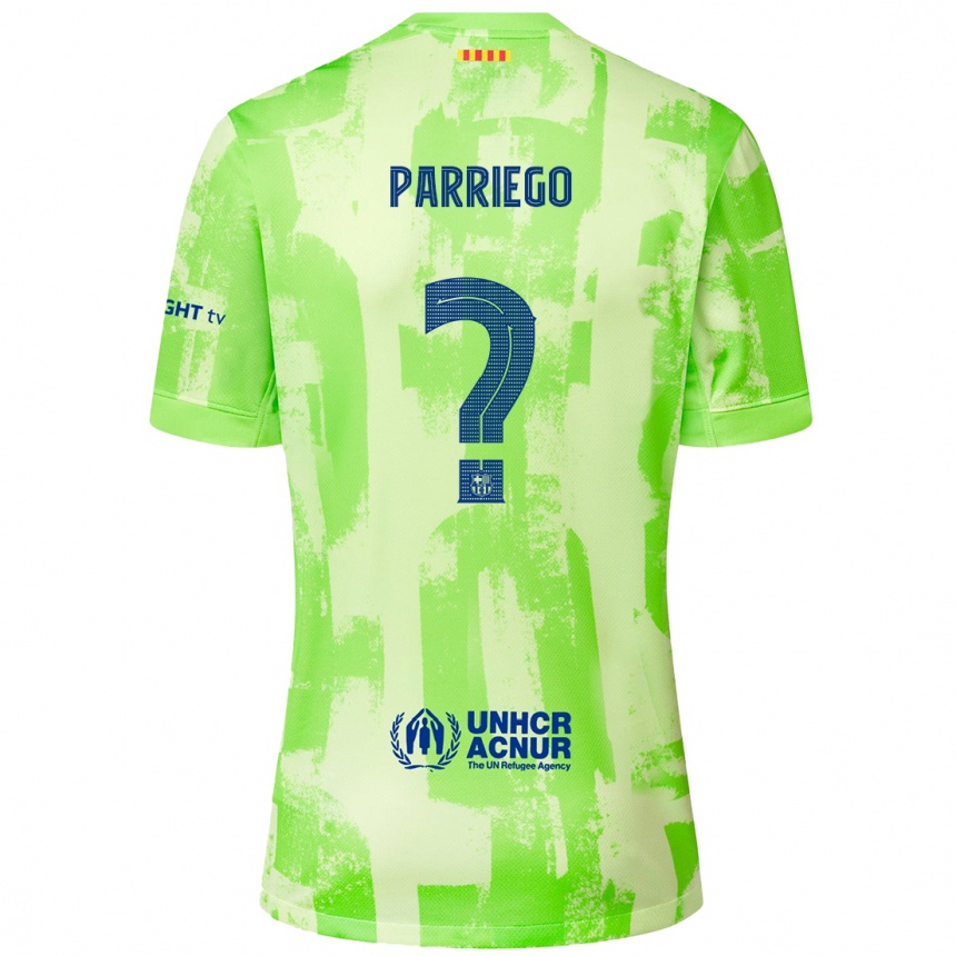 Niño Fútbol Camiseta Marcos Parriego #0 Lima Equipación Tercera 2024/25 Argentina