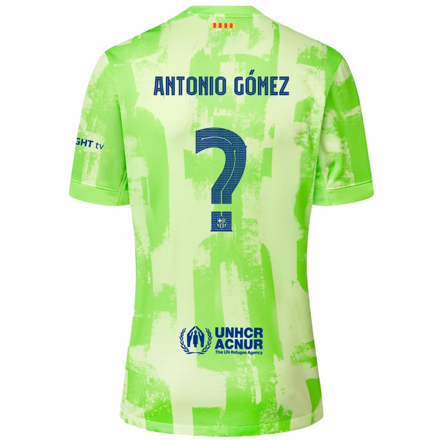 Niño Fútbol Camiseta Antonio Gómez #0 Lima Equipación Tercera 2024/25 Argentina