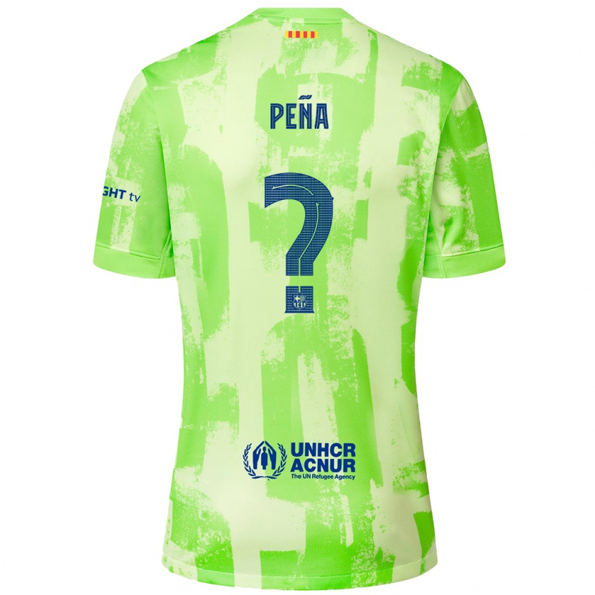 Niño Fútbol Camiseta Pablo Peña #0 Lima Equipación Tercera 2024/25 Argentina