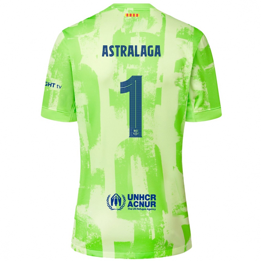 Niño Fútbol Camiseta Ander Astralaga #1 Lima Equipación Tercera 2024/25 Argentina