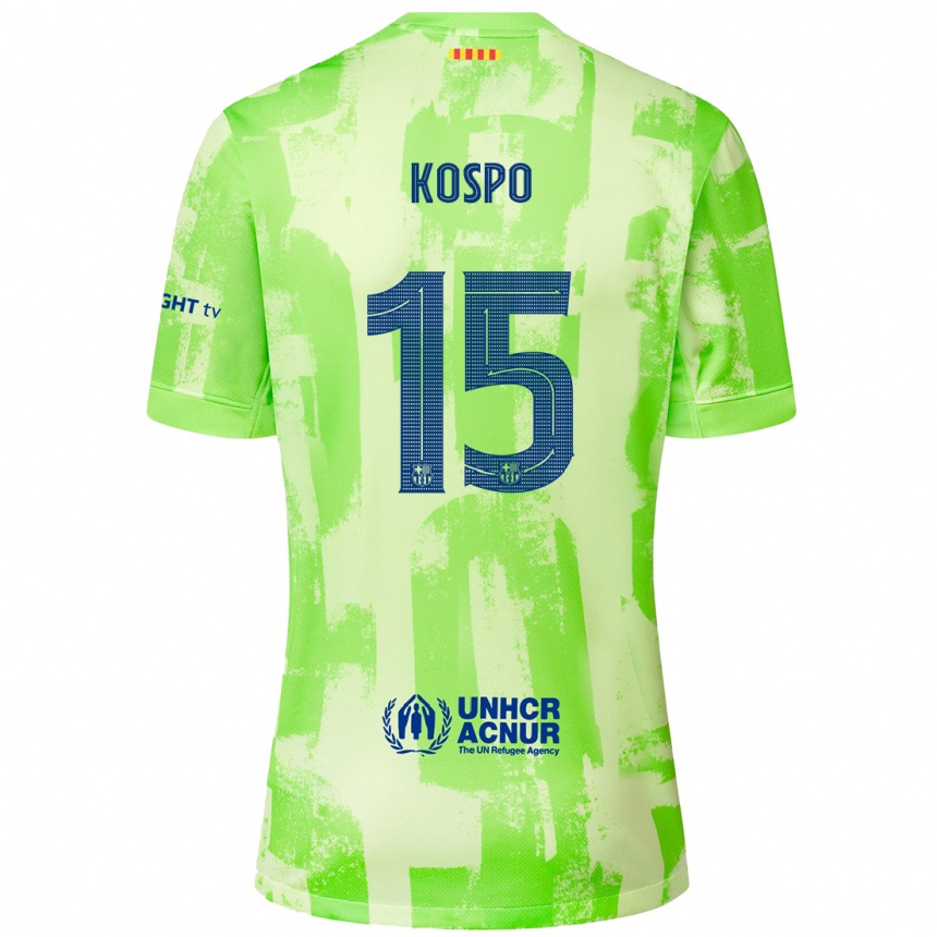 Niño Fútbol Camiseta Eman Kospo #15 Lima Equipación Tercera 2024/25 Argentina