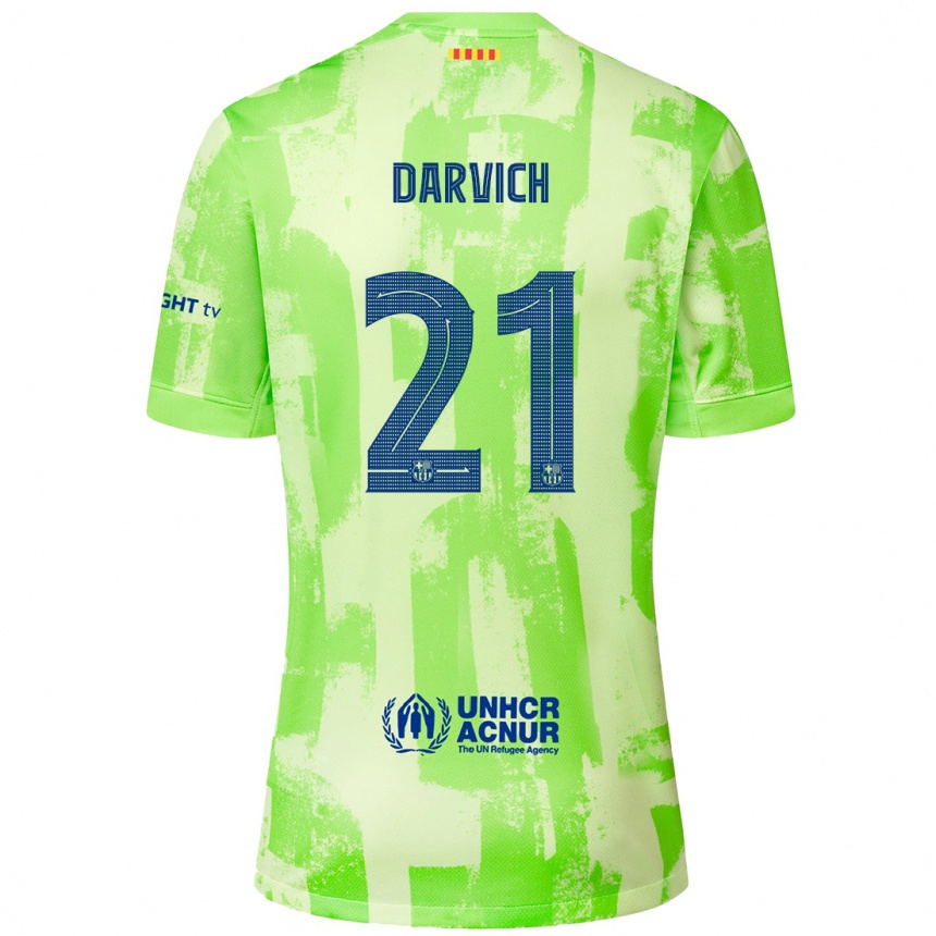 Niño Fútbol Camiseta Noah Darvich #21 Lima Equipación Tercera 2024/25 Argentina