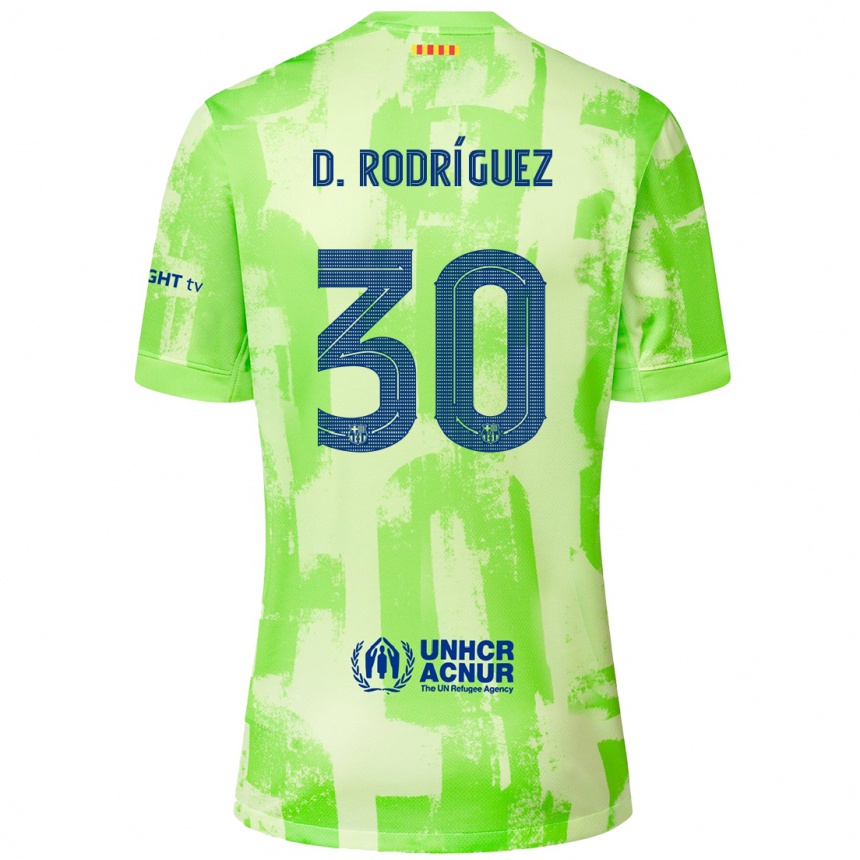 Niño Fútbol Camiseta Dani Rodríguez #30 Lima Equipación Tercera 2024/25 Argentina