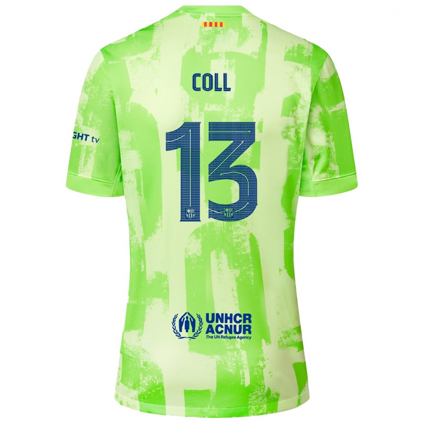 Niño Fútbol Camiseta Cata Coll #13 Lima Equipación Tercera 2024/25 Argentina