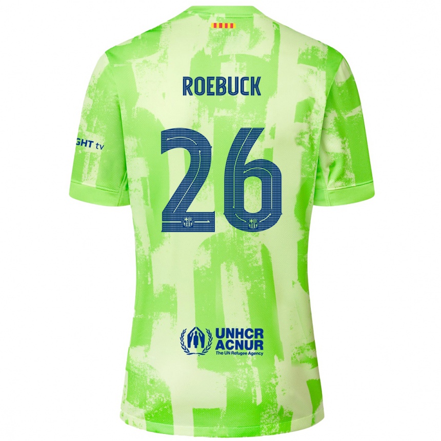 Niño Fútbol Camiseta Ellie Roebuck #26 Lima Equipación Tercera 2024/25 Argentina