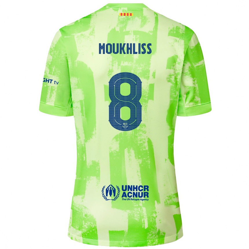 Niño Fútbol Camiseta Moha Moukhliss #8 Lima Equipación Tercera 2024/25 Argentina