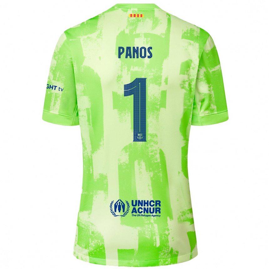 Niño Fútbol Camiseta Sandra Panos #1 Lima Equipación Tercera 2024/25 Argentina