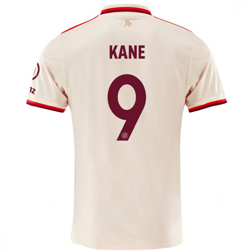 Niño Fútbol Camiseta Harry Kane #9 Lino Equipación Tercera 2024/25 Argentina