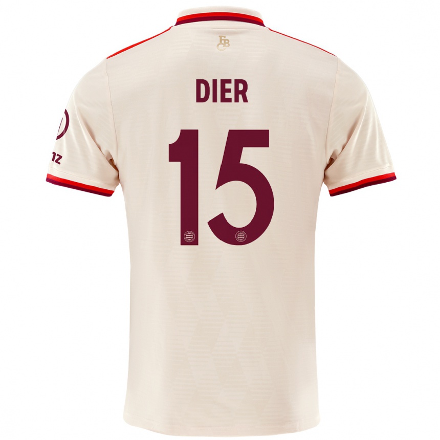 Niño Fútbol Camiseta Eric Dier #15 Lino Equipación Tercera 2024/25 Argentina