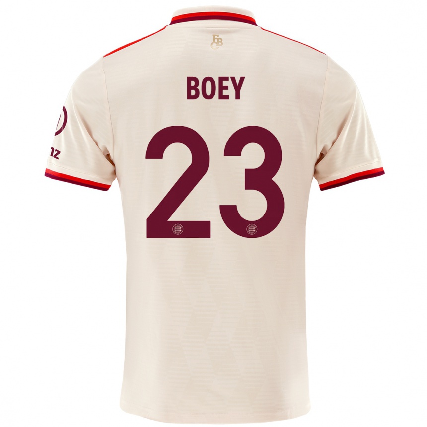 Niño Fútbol Camiseta Sacha Boey #23 Lino Equipación Tercera 2024/25 Argentina