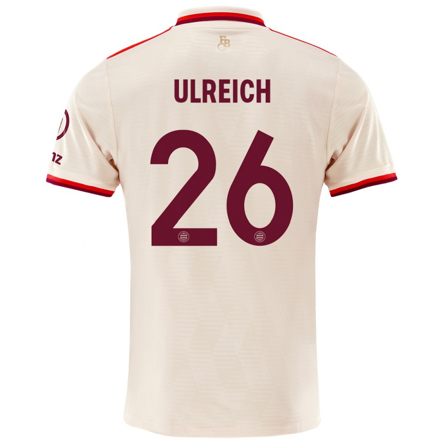 Niño Fútbol Camiseta Sven Ulreich #26 Lino Equipación Tercera 2024/25 Argentina