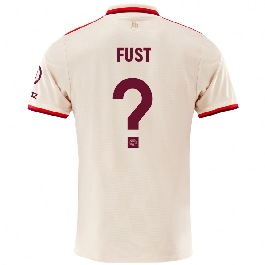 Niño Fútbol Camiseta Leon Fust #0 Lino Equipación Tercera 2024/25 Argentina