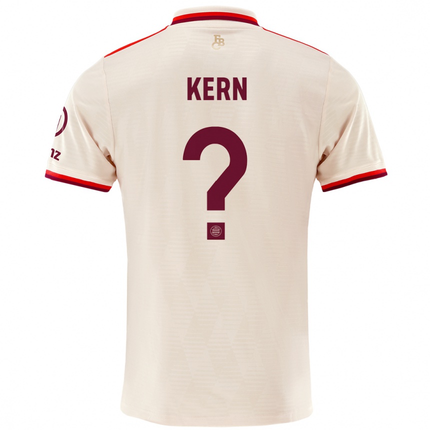 Niño Fútbol Camiseta Timo Kern #0 Lino Equipación Tercera 2024/25 Argentina