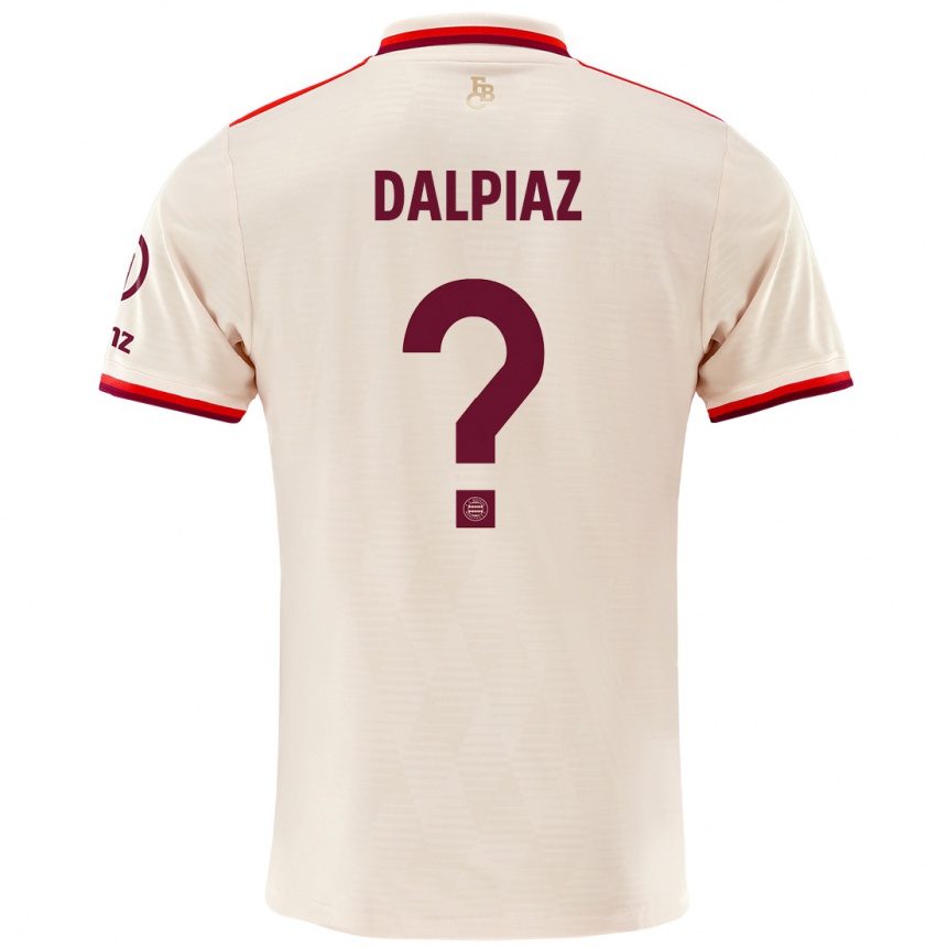 Niño Fútbol Camiseta Magnus Dalpiaz #0 Lino Equipación Tercera 2024/25 Argentina