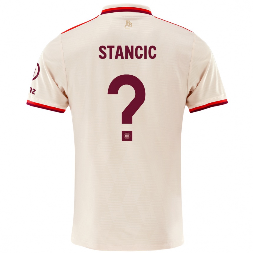 Niño Fútbol Camiseta Luca Stancic #0 Lino Equipación Tercera 2024/25 Argentina