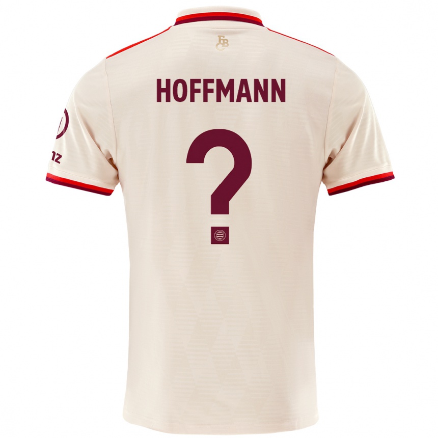 Niño Fútbol Camiseta Tim Hoffmann #0 Lino Equipación Tercera 2024/25 Argentina