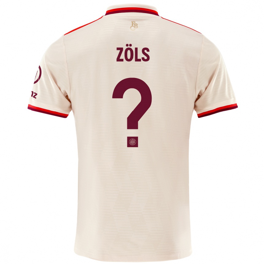 Niño Fútbol Camiseta Simon Zöls #0 Lino Equipación Tercera 2024/25 Argentina