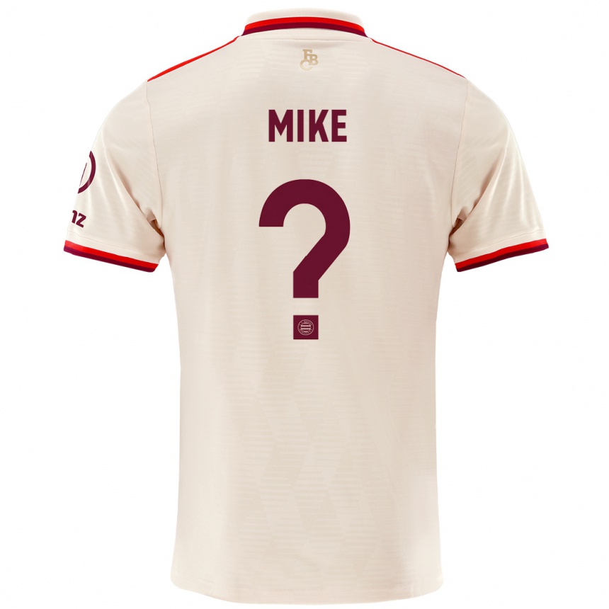 Niño Fútbol Camiseta Wisdom Mike #0 Lino Equipación Tercera 2024/25 Argentina