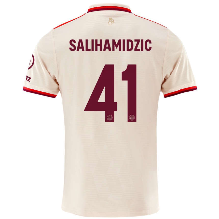 Niño Fútbol Camiseta Nick Salihamidzic #41 Lino Equipación Tercera 2024/25 Argentina