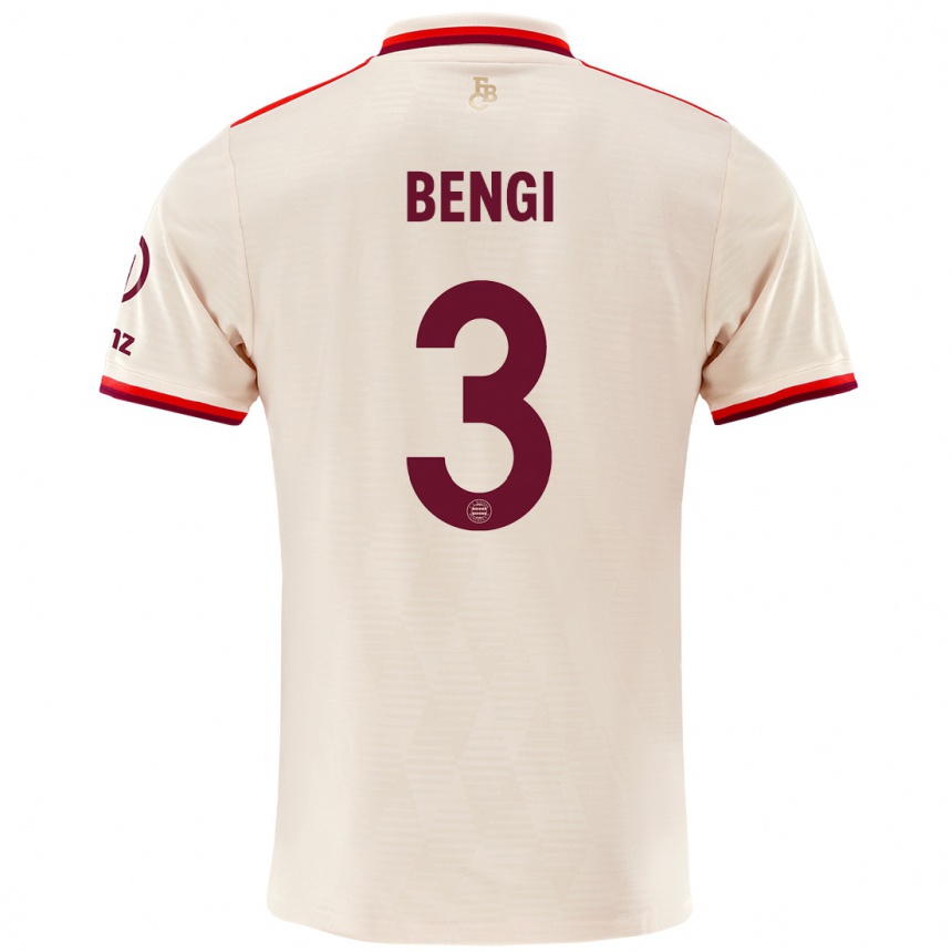 Niño Fútbol Camiseta Kaan Bengi #3 Lino Equipación Tercera 2024/25 Argentina