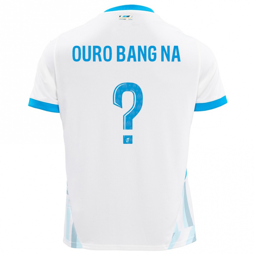 Hombre Fútbol Camiseta Rayan Ouro Bang Na #0 Blanco Azul Cielo 1ª Equipación 2024/25 Argentina