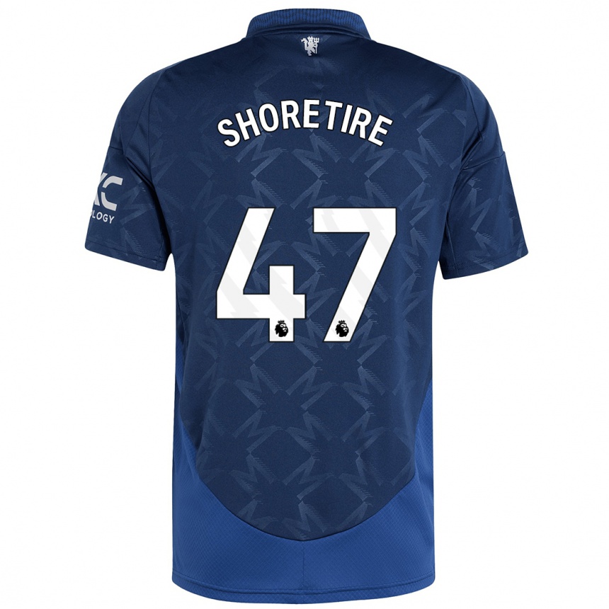 Hombre Fútbol Camiseta Shola Shoretire #47 Índigo 2ª Equipación 2024/25 Argentina