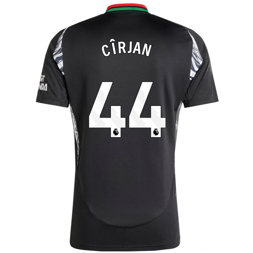 Hombre Fútbol Camiseta Catalin Cîrjan #44 Negro 2ª Equipación 2024/25 Argentina