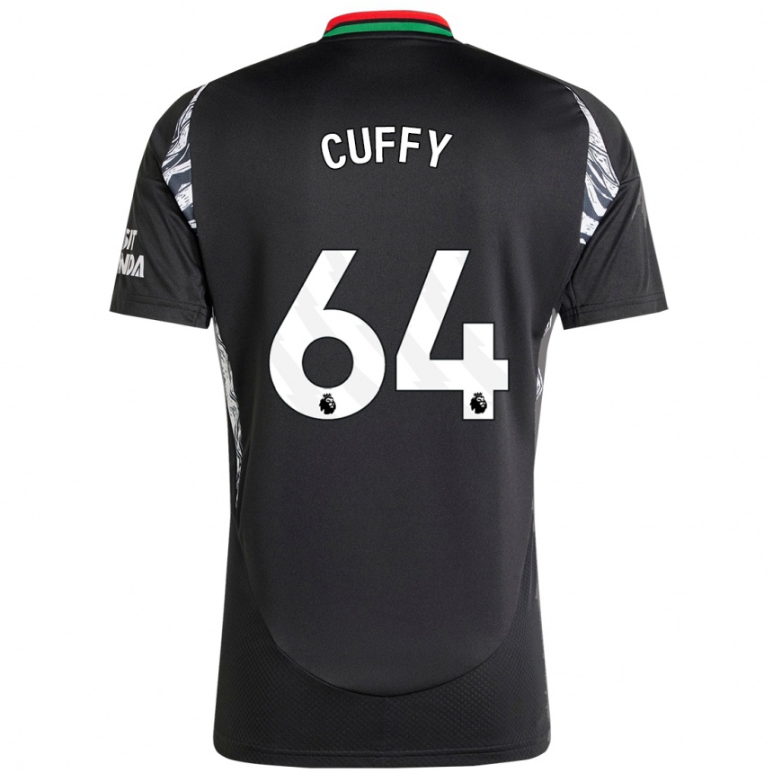 Hombre Fútbol Camiseta Brooke Norton Cuffy #64 Negro 2ª Equipación 2024/25 Argentina