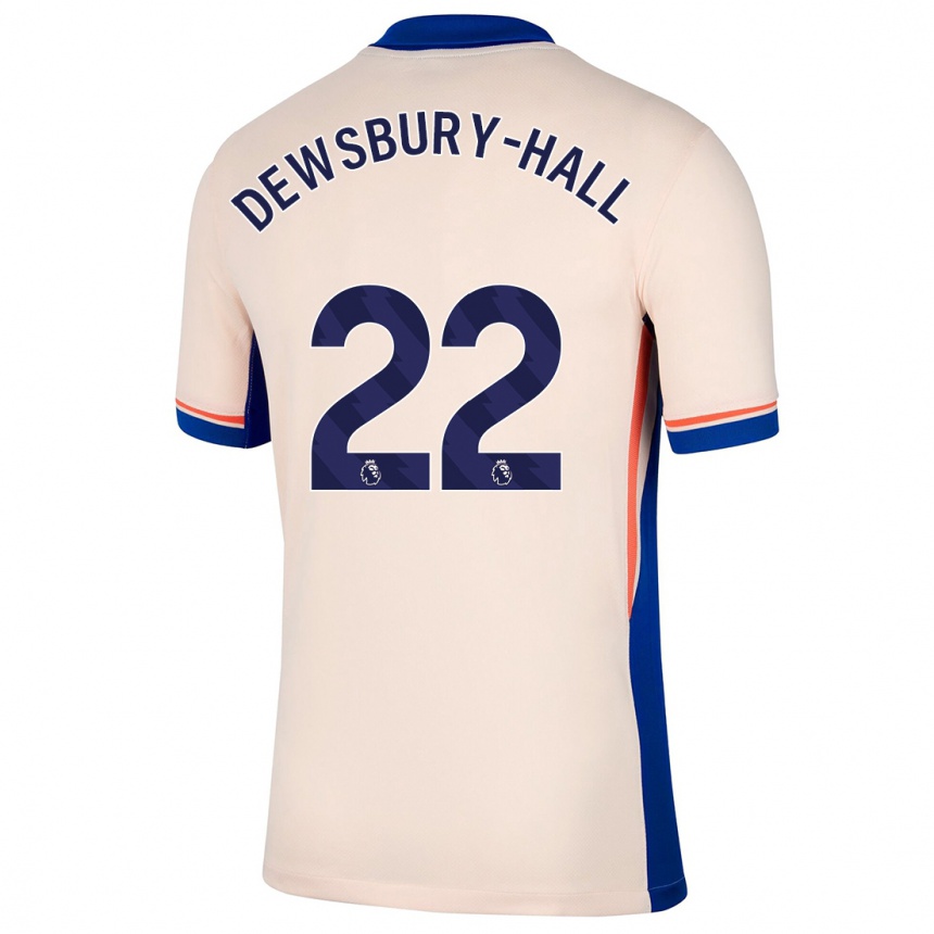 Hombre Fútbol Camiseta Kiernan Dewsbury-Hall #22 Beige Claro 2ª Equipación 2024/25 Argentina