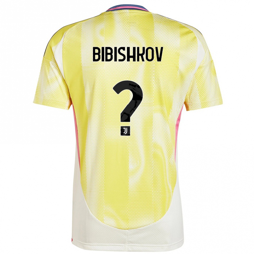 Hombre Fútbol Camiseta Marsel Bibishkov #0 Amarillo Solar 2ª Equipación 2024/25 Argentina